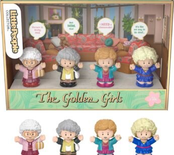 Little People Collector The Golden Girls Special Edition Set for Adults & Fans, 4 Figures