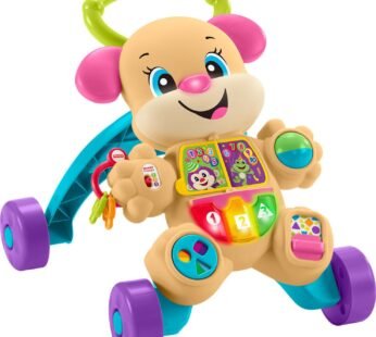 Fisher-Price Laugh & Learn Smart Stages Learn with Sis Walker Baby & Toddler Educational Toy