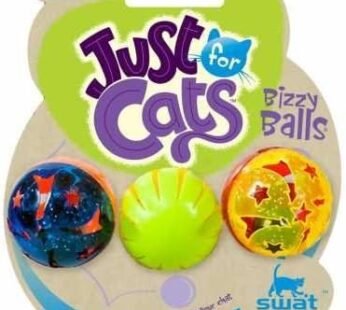 Just for Cats Bizzy Balls Cat Toy for all breed sizes