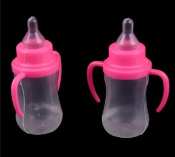 6Cm 2pcs/set Magic mike bottle baby doll feeding bottle feeder nipple for doll toy milk bottle doll