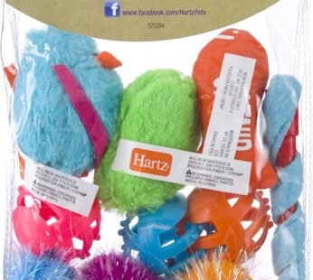 HARTZ Just For Cats Toy Variety Pack – 13 Piece, All Breed Sizes