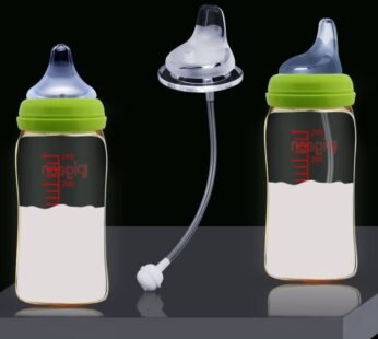 Anti Flatulence Silicone Wide Neck Baby Feeding Milk Bottle Natural Nipple Teat for Philip Avent Baby Bottle