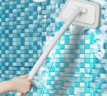 Multi-Functional Bathroom Wall Brush Long Handle Removable