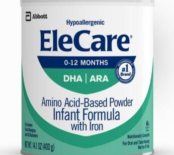 EleCare Hypoallergenic Powder Baby Formula, 14.1-oz Can