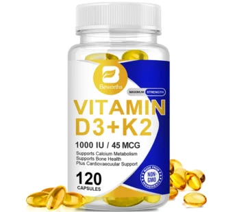 BEWORTHS Organic Vitamin D3K2 Capsules for Boosting